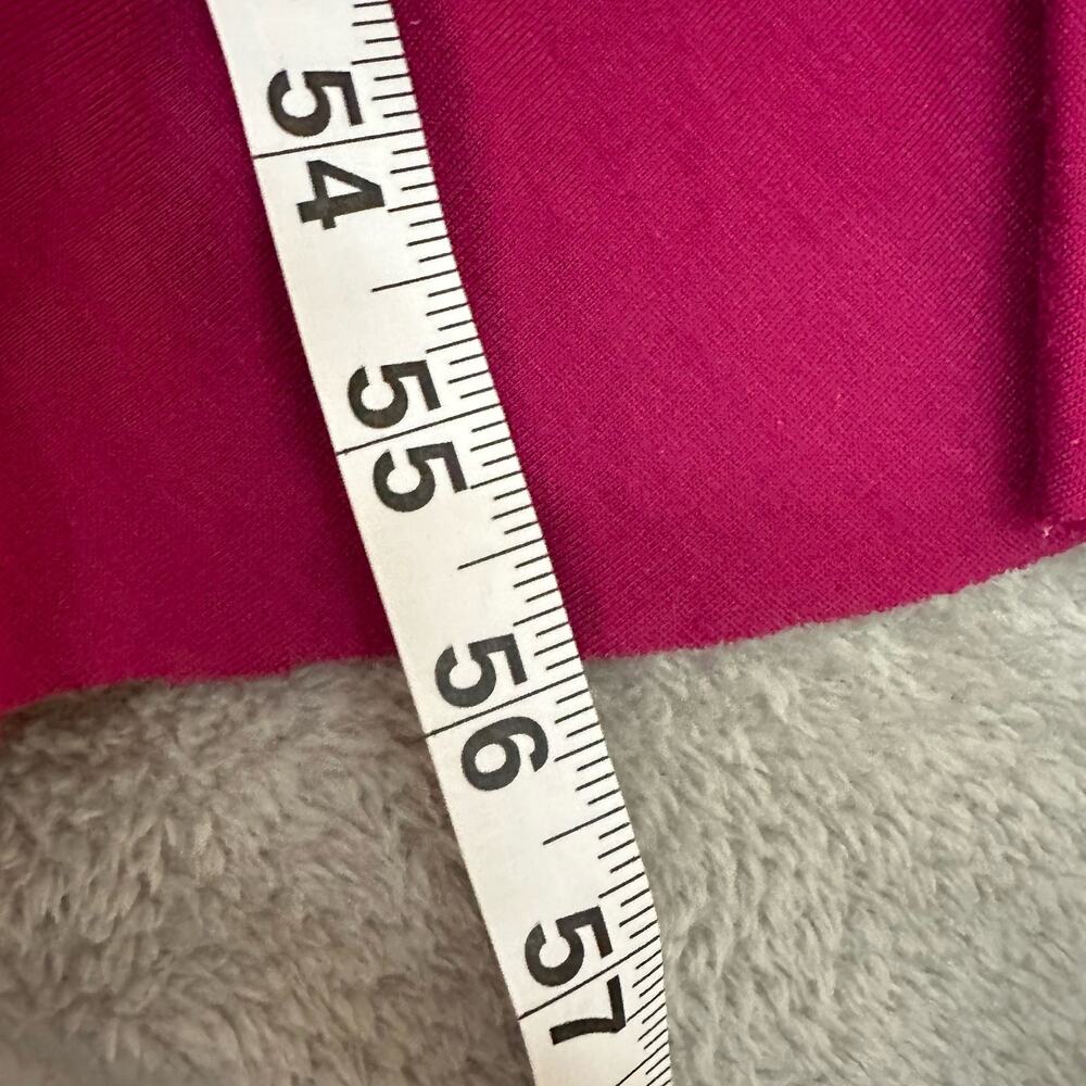 Soft Surroundings Maxi Dress Women PXS Magenta Dominique Tiered Ruffle Modal - Picture 7 of 7